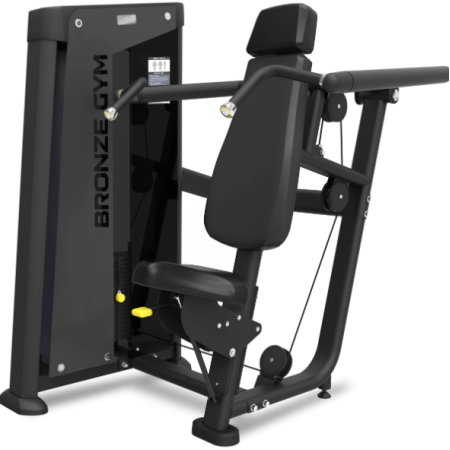 Жим от плеч, профессиональный тренажер Bronze Gym NEO 06